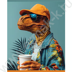 Тетрадь  48л линейка "Дино" ассорти, эконом | Фото 2