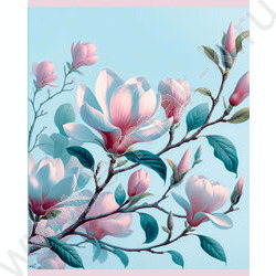 Тетрадь  48л линейка "Цветение" ассорти, суперэконом | Фото 2