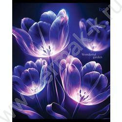 Тетрадь  48л линейка "Чудесный сад" ассорти, эконом | Фото 2