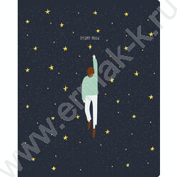 Тетрадь  60л линейка "Слушай себя" микро sandy-touch лак/ ассорти | Фото 4