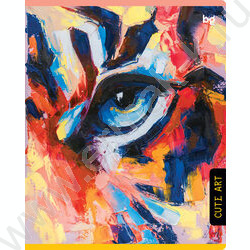 Тетрадь  80л клетка "Cute art" ассорти | Фото 5