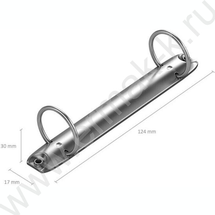 Папка 2 кольца Work Inside ламинир. синяя | Фото 4