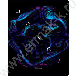 Тетрадь  80л клетка "Motion Graphics" ассорти, эконом | Фото 3