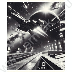 Тетрадь  80л клетка "Orbit" ассорти | Фото 2