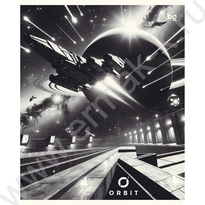 Тетрадь  80л клетка "Orbit" ассорти | Фото 2