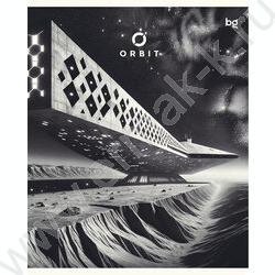 Тетрадь  80л клетка "Orbit" ассорти | Фото 4