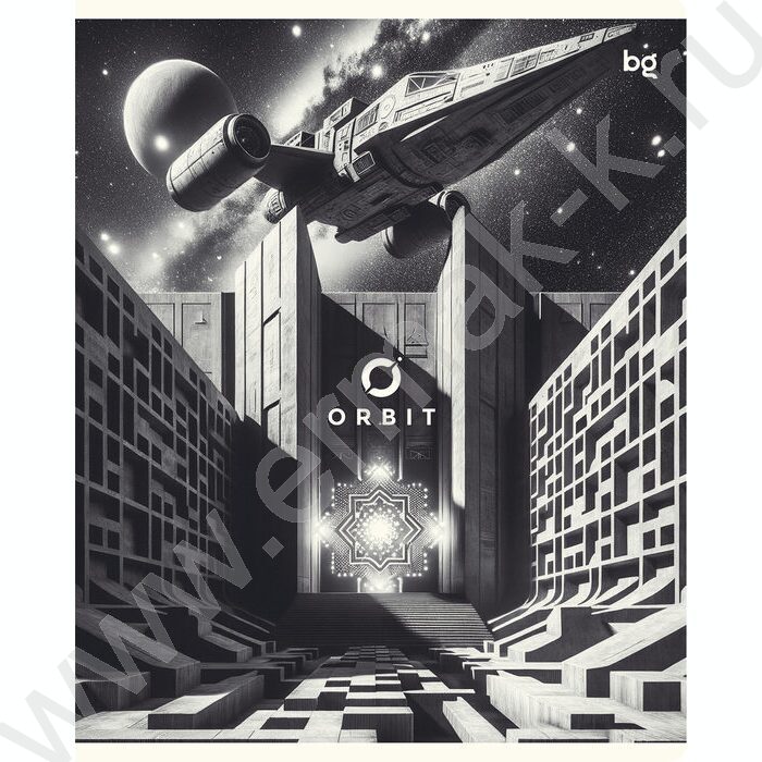 Тетрадь  80л клетка "Orbit" ассорти | Фото 5