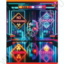 Тетрадь  80л клетка "Нарушение" ассорти | Фото 6