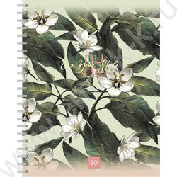 Тетрадь  80л клетка/спираль "Nude" выб. лак/ ассорти | Фото 3