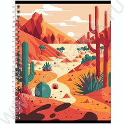 Тетрадь  80л клетка/спираль "Travel" двойная обложка/ ассорти | Фото 5