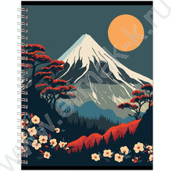 Тетрадь  80л клетка/спираль "Travel" двойная обложка/ ассорти | Фото 7