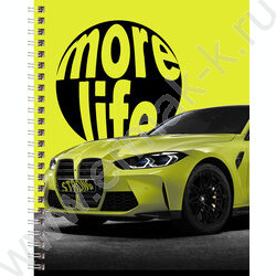 Тетрадь  80л клетка/спираль "Яркий экстрим" двойная обложка/ ассорти | Фото 5