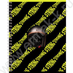 Тетрадь  80л клетка/спираль "Яркий экстрим" двойная обложка/ ассорти | Фото 7