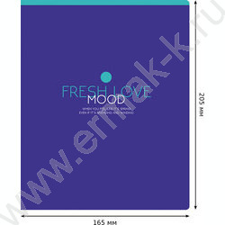 Тетрадь  80л линейка "Monocolor. Mood" ассорти | Фото 5