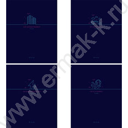 Тетрадь  80л линейка "Объекты" неоновый пантон/ ассорти | Фото 1