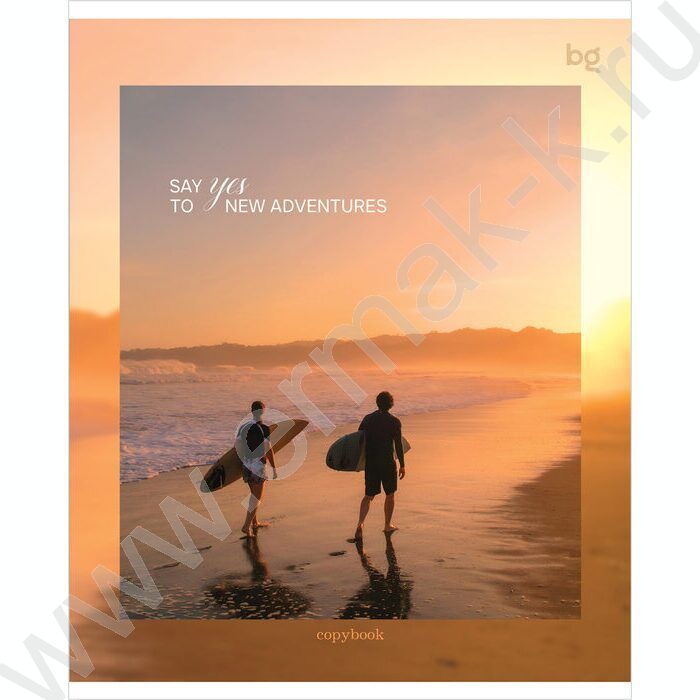 Тетрадь  96л клетка "Journey" ассорти, эконом | Фото 2