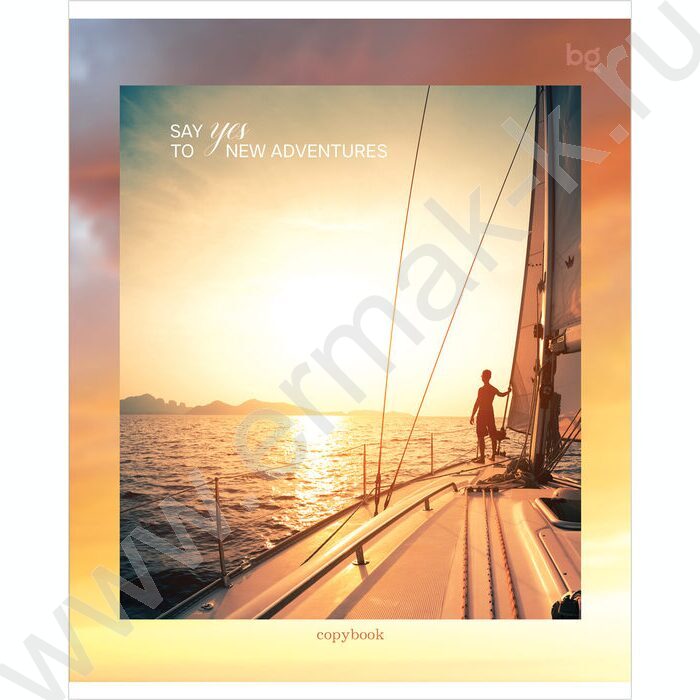 Тетрадь  96л клетка "Journey" ассорти, эконом | Фото 4