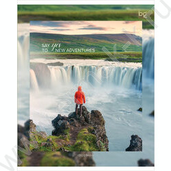 Тетрадь  96л клетка "Journey" ассорти, эконом | Фото 6