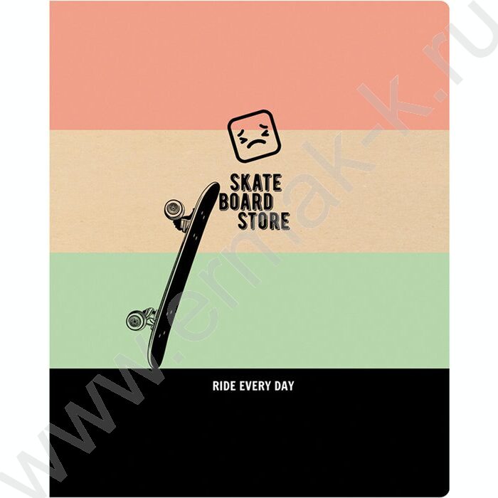 Тетрадь  96л клетка "Ride every day" ассорти | Фото 2