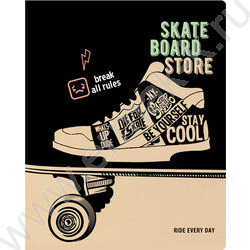 Тетрадь  96л клетка "Ride every day" ассорти | Фото 3