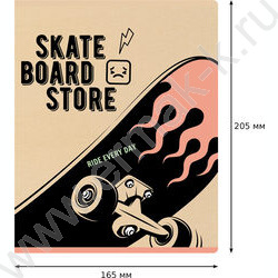 Тетрадь  96л клетка "Ride every day" ассорти | Фото 5