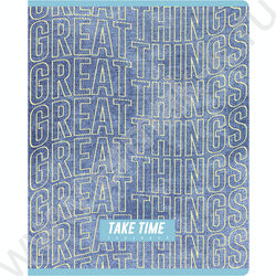 Тетрадь  96л клетка "Take time" выб. лак/ ассорти | Фото 3