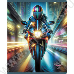 Тетрадь  96л клетка "Unreal" ассорти, суперэконом | Фото 2