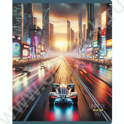 Тетрадь  96л клетка "Unreal" ассорти, суперэконом | Фото 4