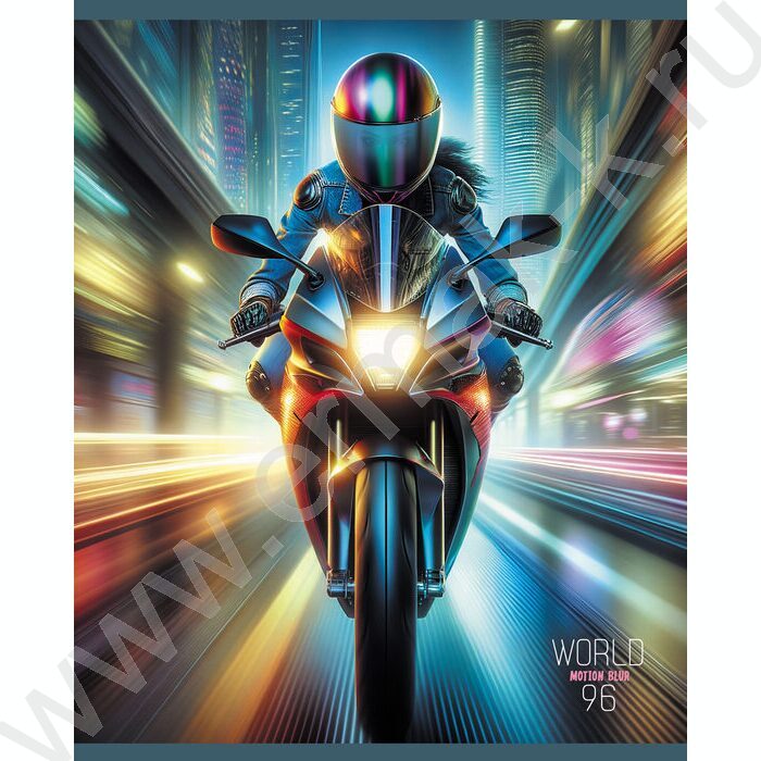 Тетрадь  96л клетка "Unreal" ассорти, суперэконом | Фото 7