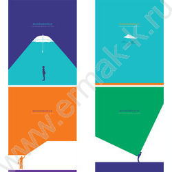 Тетрадь  96л клетка "Игра теней" ассорти, эконом | Фото 1