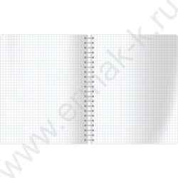 Тетрадь  96л клетка/спираль "MonoChrome" двойная обложка/ ассорти | Фото 6