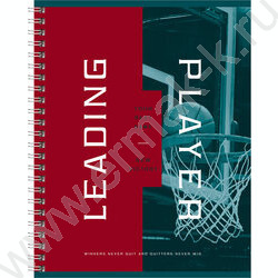 Тетрадь  96л клетка/спираль "Спорт - это жизнь" матовая ламинация/ ассорти | Фото 3