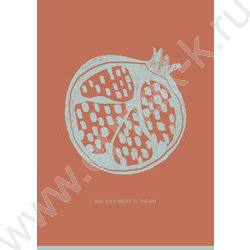 Тетрадь  48л А4 клетка "Juicy fruits" /soft-touch ламинация/ ассорти | Фото 3