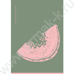 Тетрадь  48л А4 клетка "Juicy fruits" /soft-touch ламинация/ ассорти | Фото 4