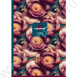 Тетрадь  96л А4 клетка/спираль "Flower story" /глянц.лам. | Фото 3