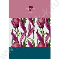 Тетрадь  96л А4 клетка/спираль "Flower story" /глянц.лам. | Фото 4