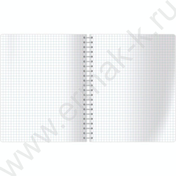 Тетрадь  96л А4 клетка/спираль "Flower story" /глянц.лам. | Фото 5