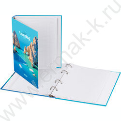 Тетрадь 120л клетка/кольца "Остров мечты"  /глянец/ ассорти | Фото 2