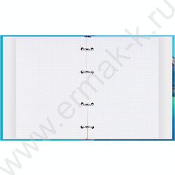 Тетрадь 120л клетка/кольца "Остров мечты"  /глянец/ ассорти | Фото 4
