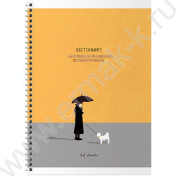 Словарик 48л А5 д/записи иностранных слов/спираль "Location" ассорти | Фото 5