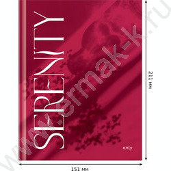 Бизнес-блокнот  80л А5 "Viva magenta" soft-touch ламинация | Фото 3