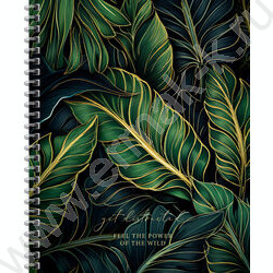 Тетрадь  96л клетка/спираль/тв.обл."Tropic style" /мат. лам./фольга | Фото 3