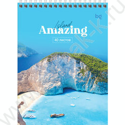 Блокнот  40л А5 спираль "Amazing" ассорти | Фото 3