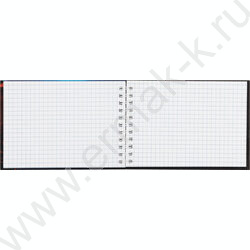 Блокнот  80л А6 спираль/тв.обл. "Cyber world" /матовая ламинация, тиснение фольгой | Фото 5