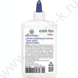 Клей ПВА  120мл с дозатором | Фото 1