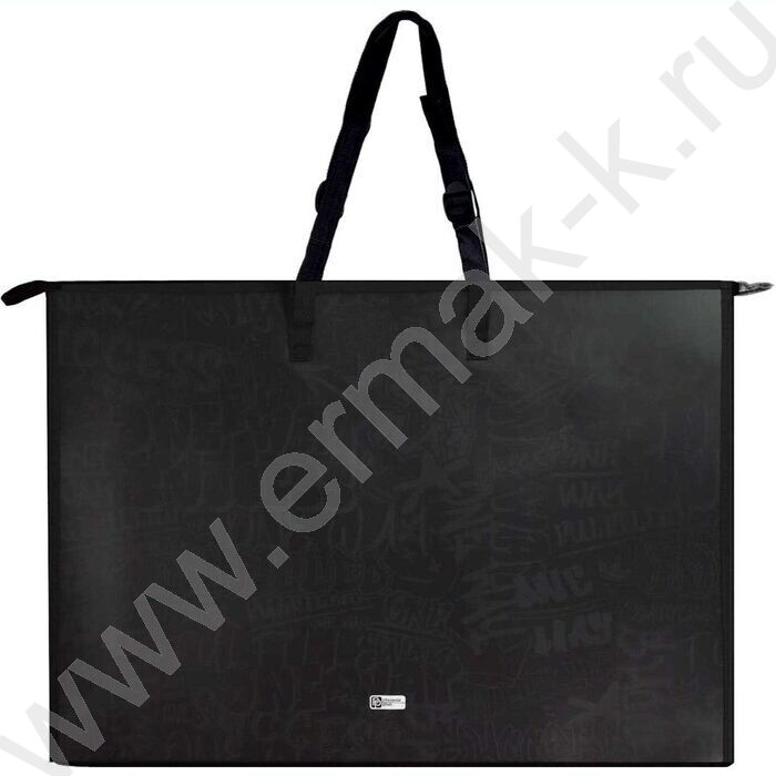 Папка д/чертежей и рисунков А2 пластик на молнии с ручками регулируемые по длине Выход есть | Фото 3