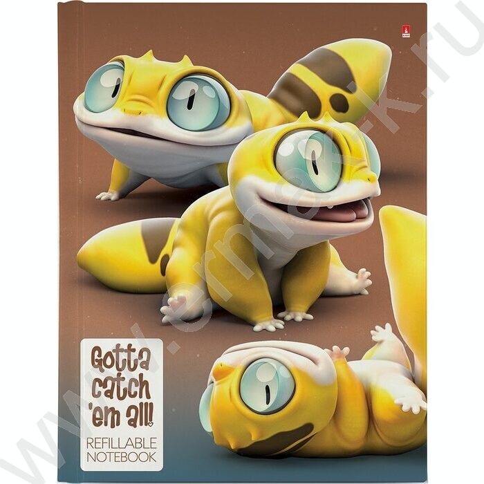 Тетрадь  80л клетка/кольца "Глазастики" со смен.блоком | Фото 1