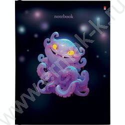 Тетрадь  80л клетка/кольца "Octopus" со смен.блоком | Фото 1