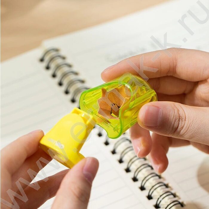 Точилка 1отв. пластик /ассорти, блистер | Фото 4