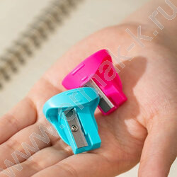 Точилка 1отв. пластик /ассорти, блистер | Фото 5